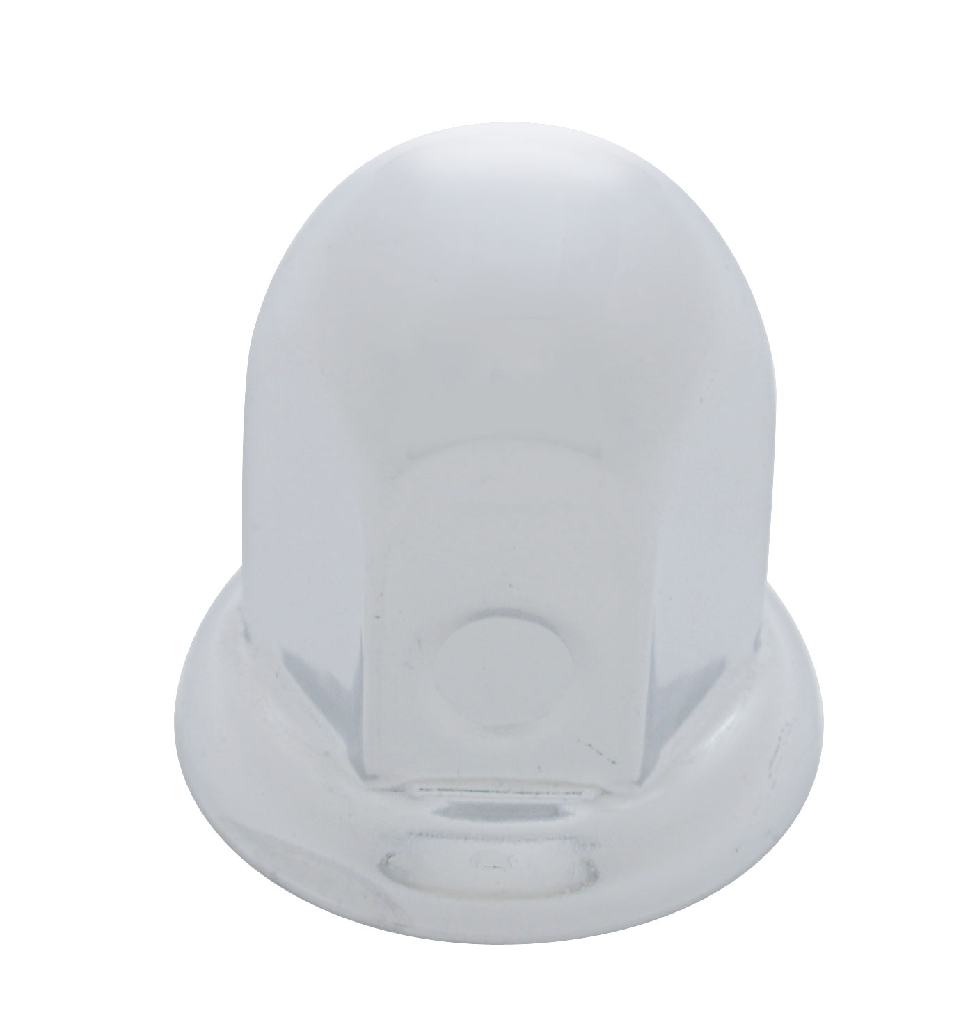 Chrome 1 1/4" X 2" Standard Lug Nut Cover W/ Flange