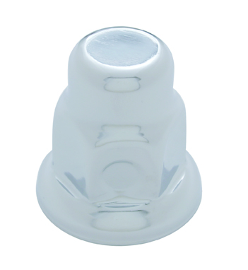 Chrome Economy 33Mm X 2" Tall Nut Cover W/ Flange