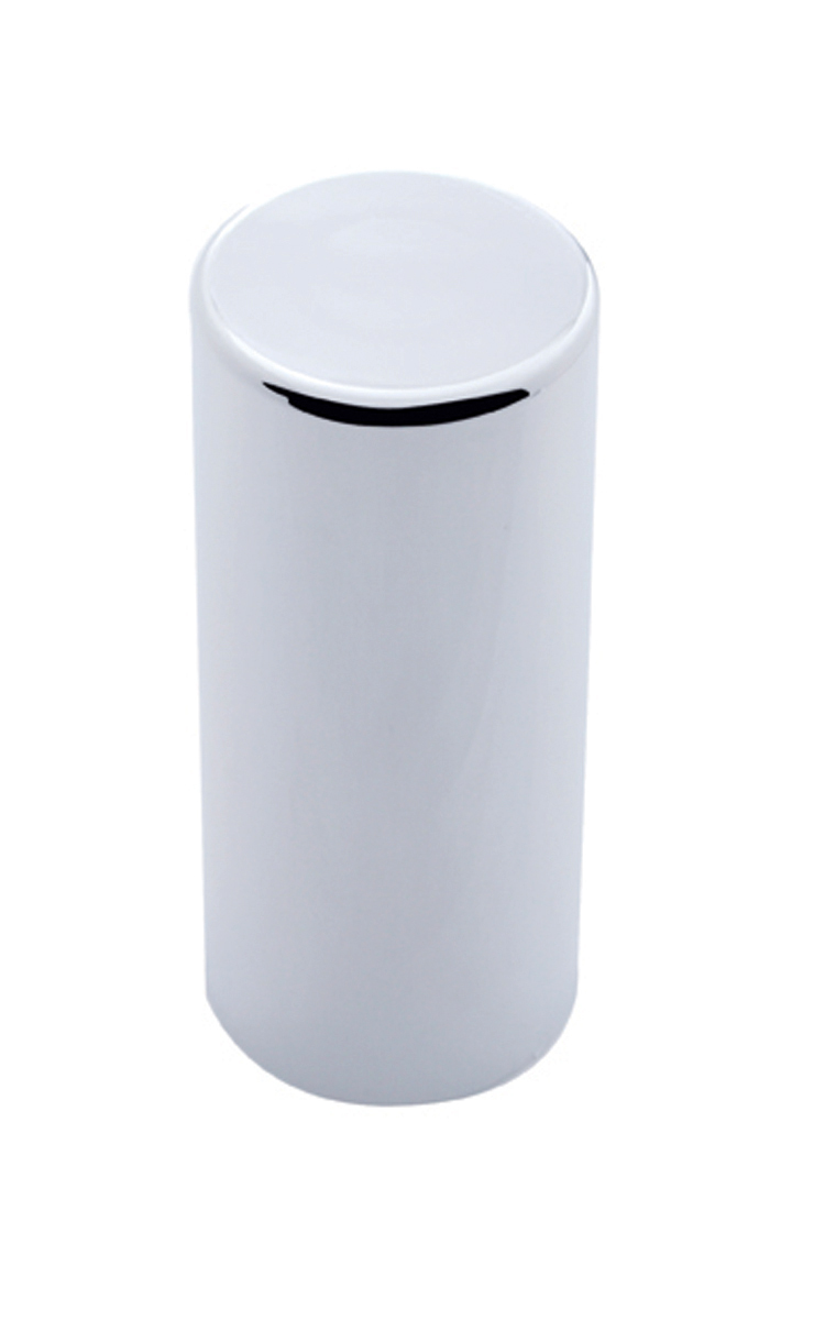 Chrome Plastic 33Mm X 4 1/4" Thread-On Cylinder Nut Cover