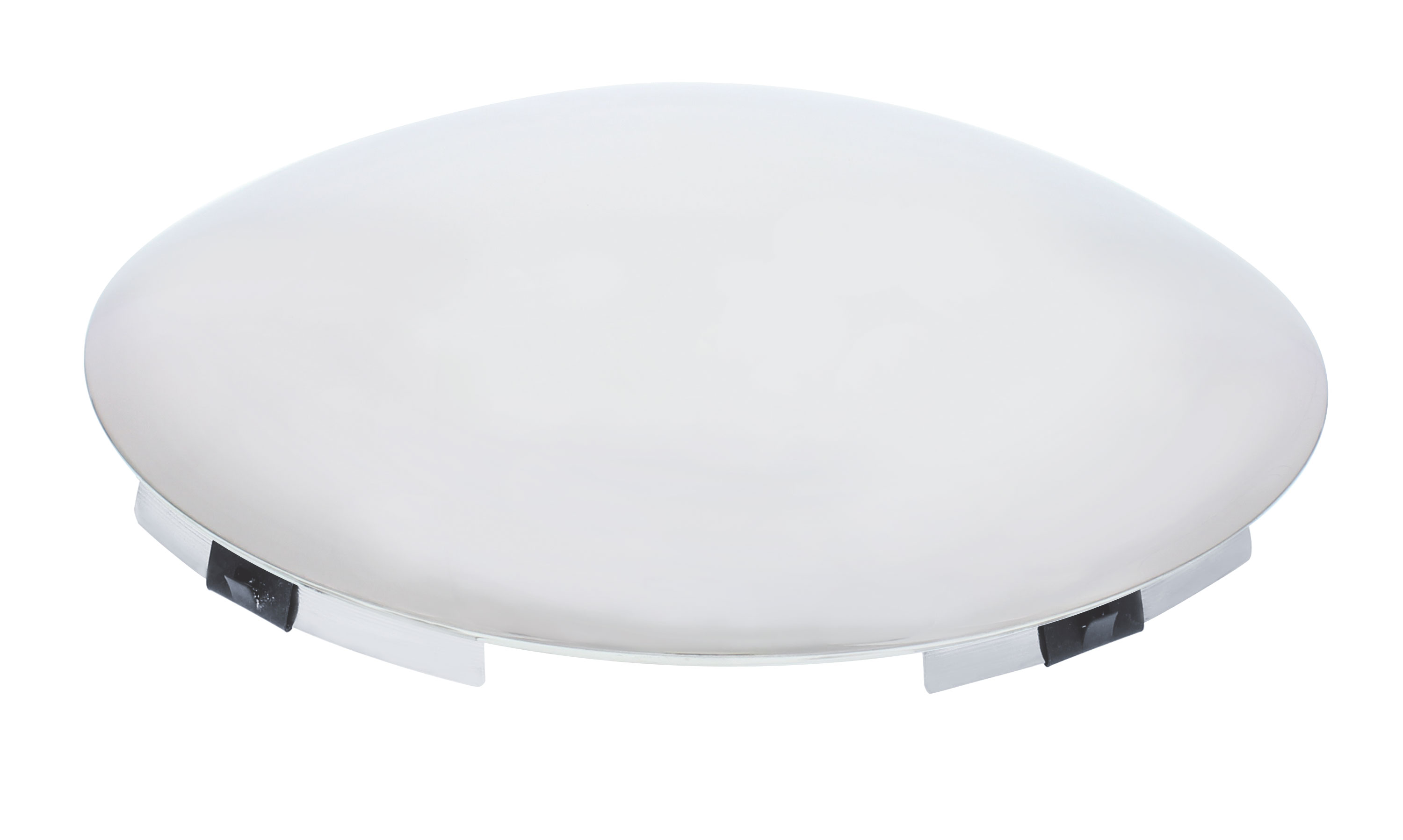 Chrome Front Dome Hub Cap - 7/16" Lip