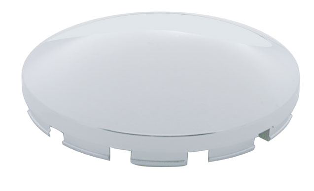 Chrome Plastic Front Axle Cover Dome Hub Cap