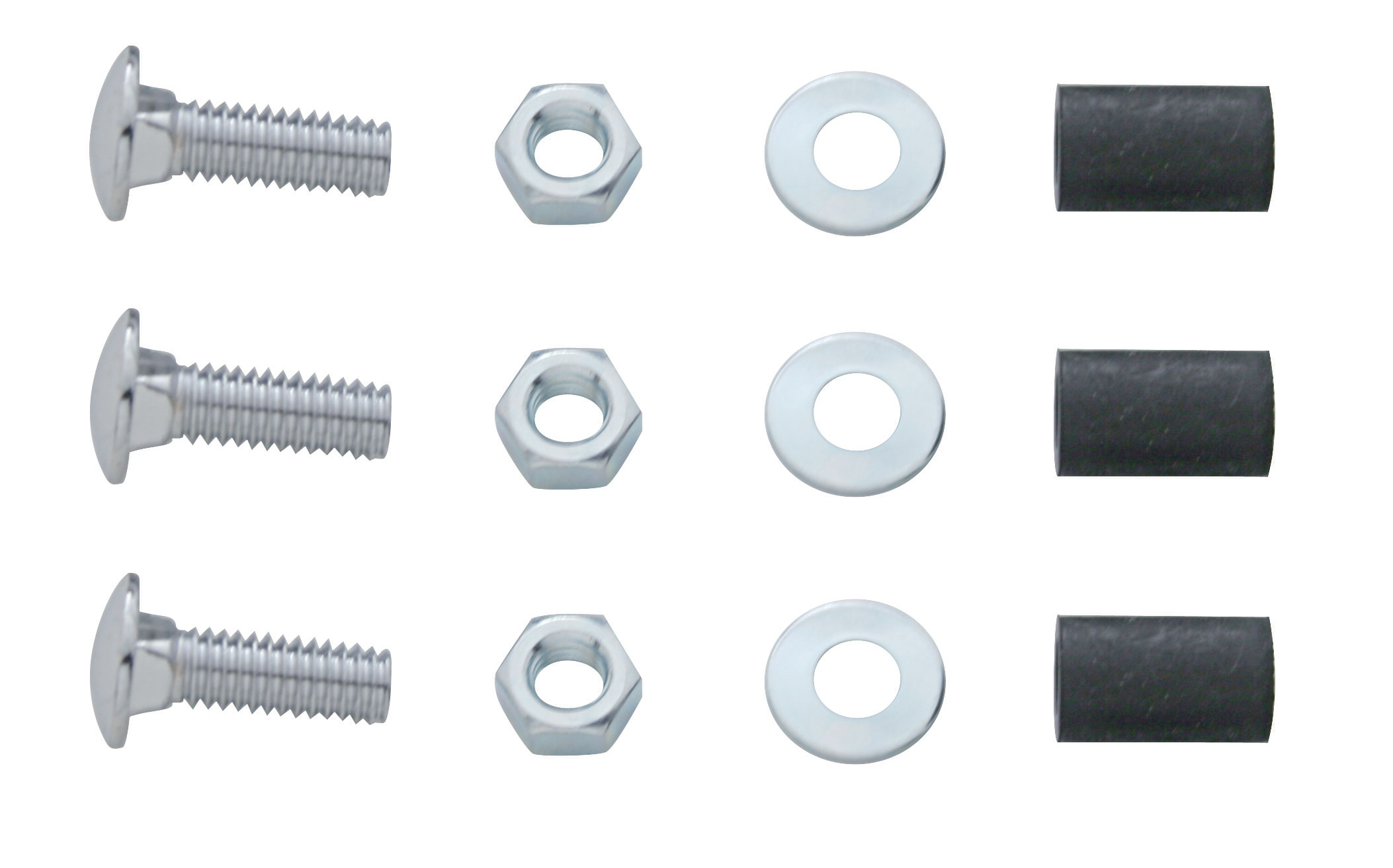 Bolt Thru Bottom Mud Flap Plate Mounting Hardware - Bolt/Nut/Washer X 3