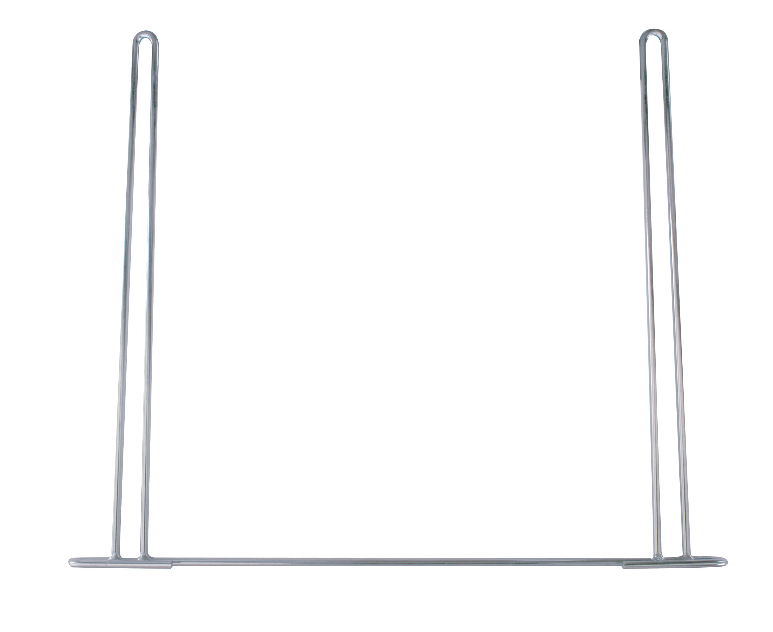 Chrome 21"L X 24"W Straight Anti-Sail Bracket