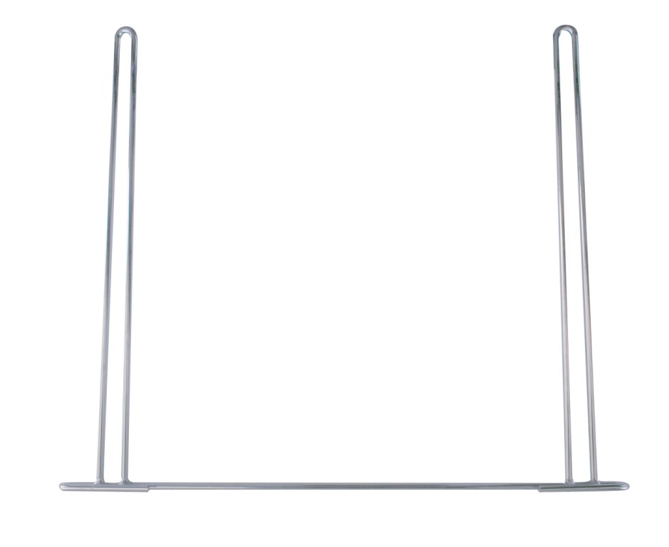 Chrome 17 1/2"L X 18"W Straight Anti-Sail Bracket