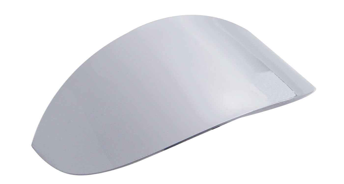 Stainless Steel 4" S/T/T Light Visor