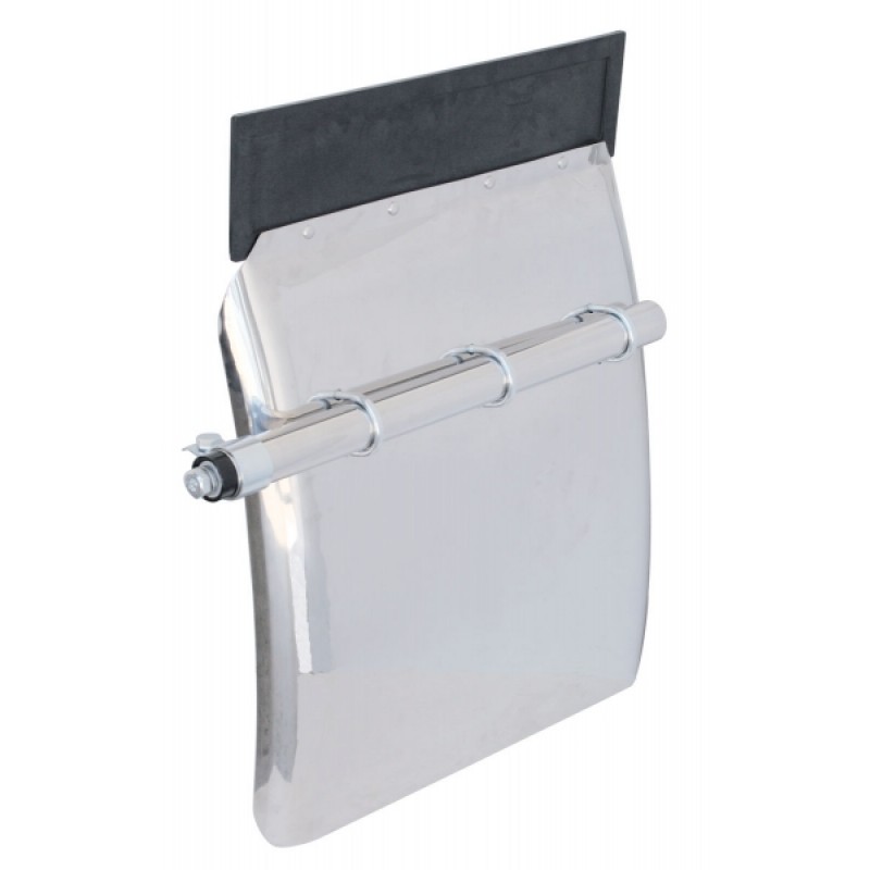 (2/Bulk) Stainless Steel Deluxe 24" W X 34" L Quarter Fender - Tube Bracket