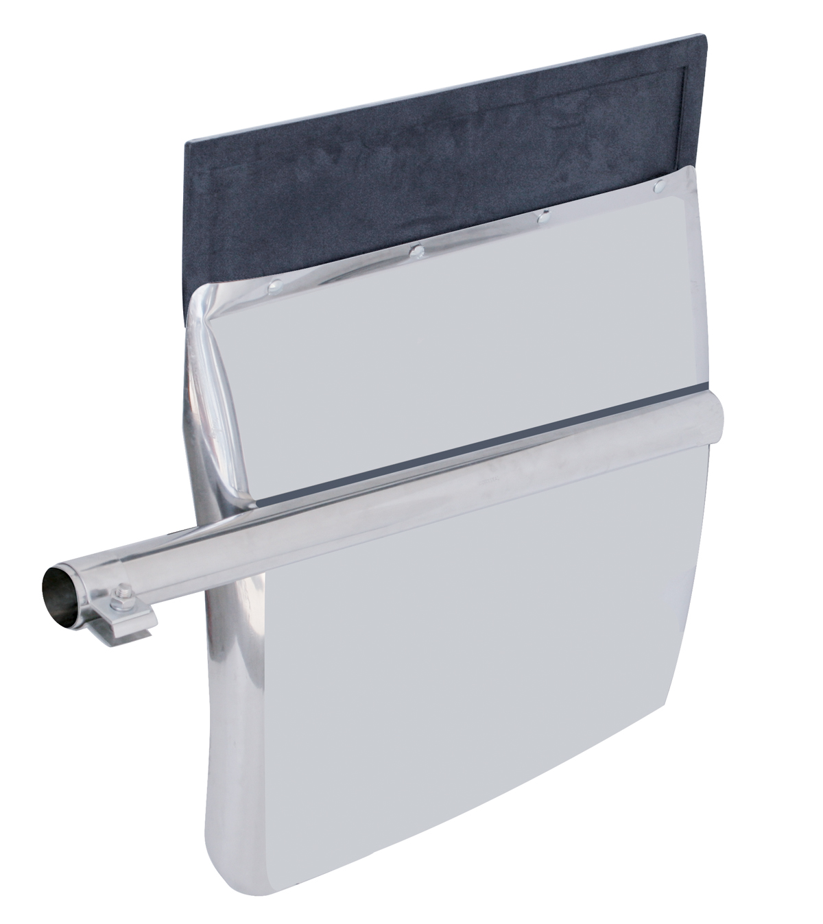 (2/Bulk) Stainless Steel Economy 24" W X 24" L Quarter Fender - Tube Bracket