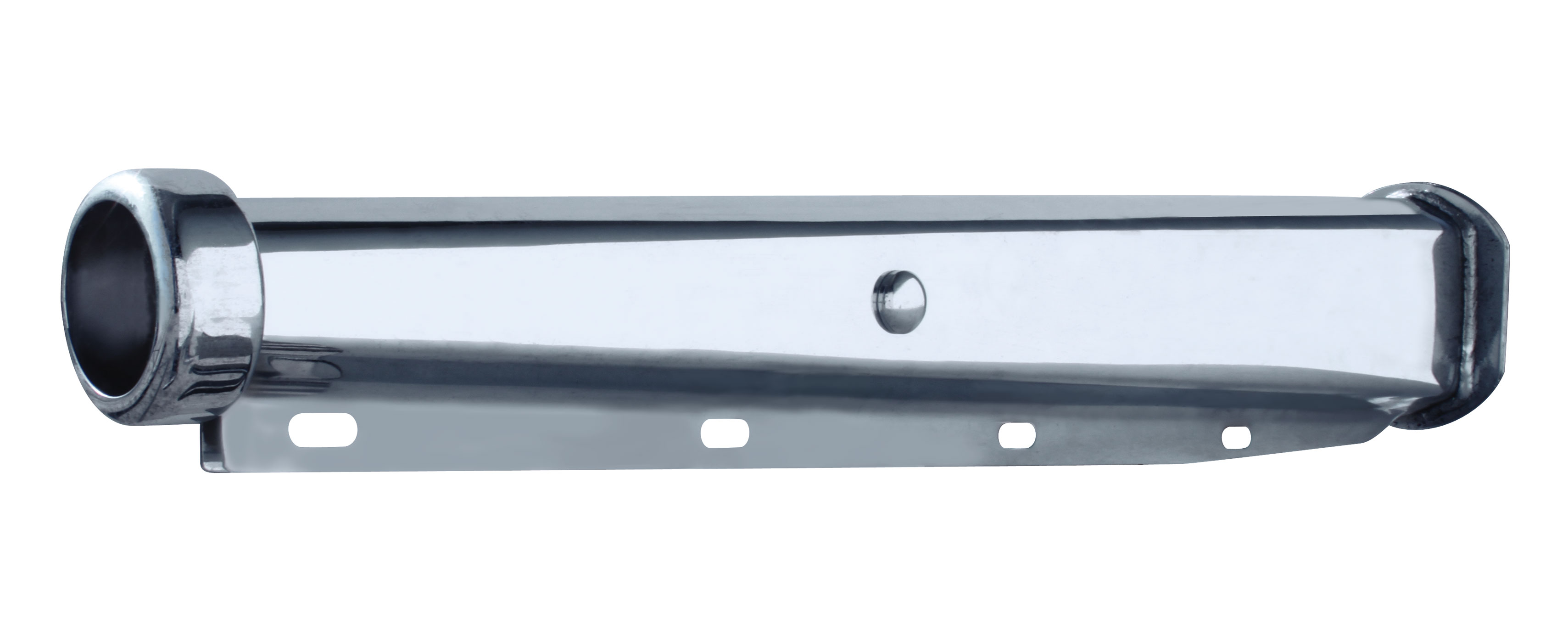 (2/Bulk) Chrome Spring-Loaded 2 1/2" Bolt W/ 2" Light Holder End Cap