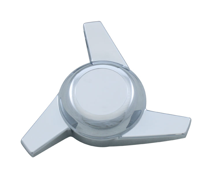 Chrome Spinner - 3 Bar Left Swing