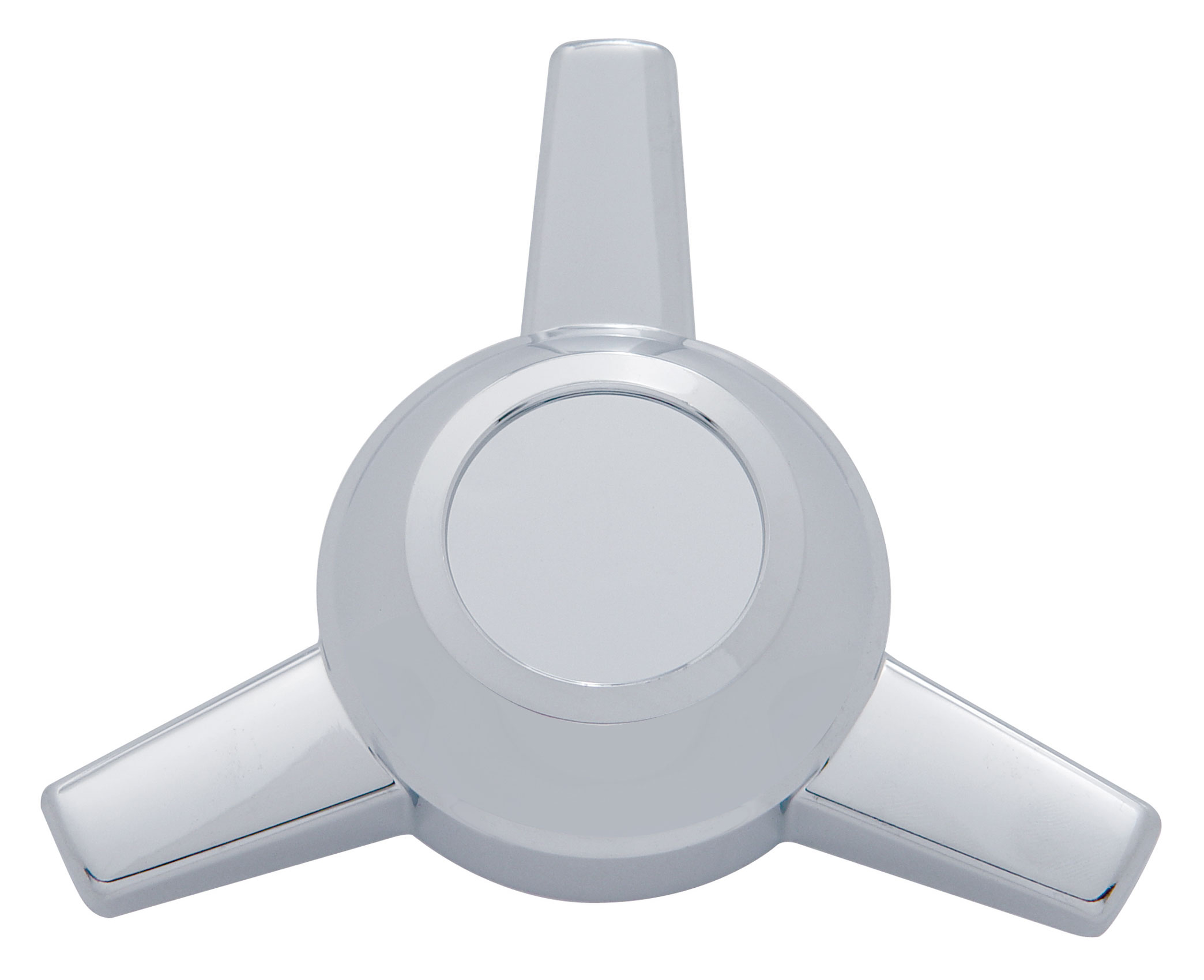 Chrome Plastic Spinner - 3 Bar Straight