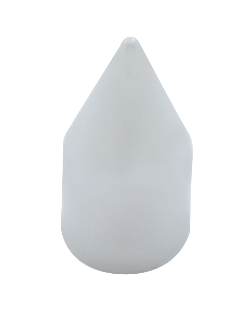 Chrome Plastic 5/8" X 2" Spike Nut Cover