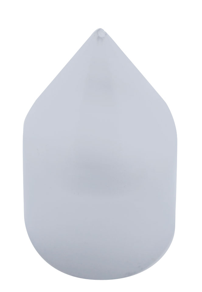 Chrome Plastic 15/16" X 2 1/2" Spike Nut Cover
