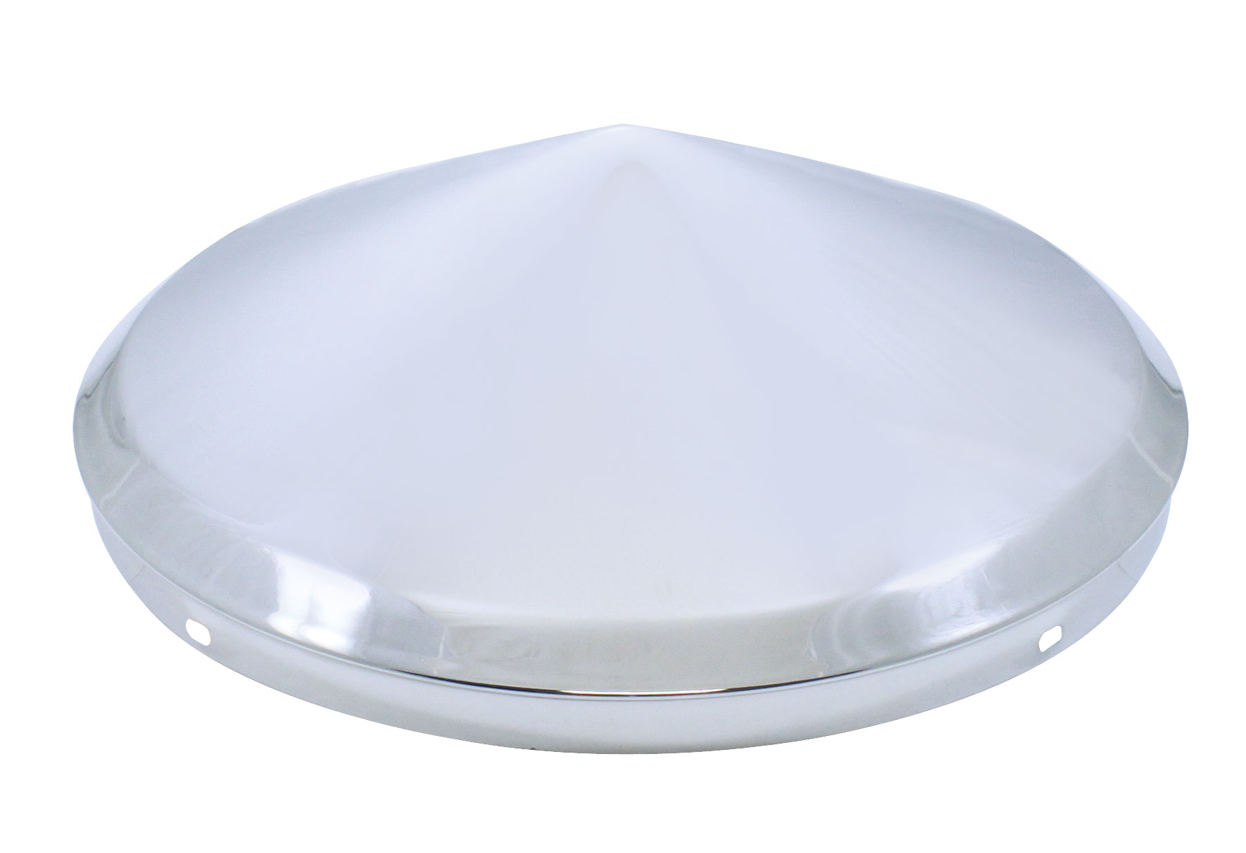Stainless Steel 1/2" Lip Standard Front Pointed Hub Cap