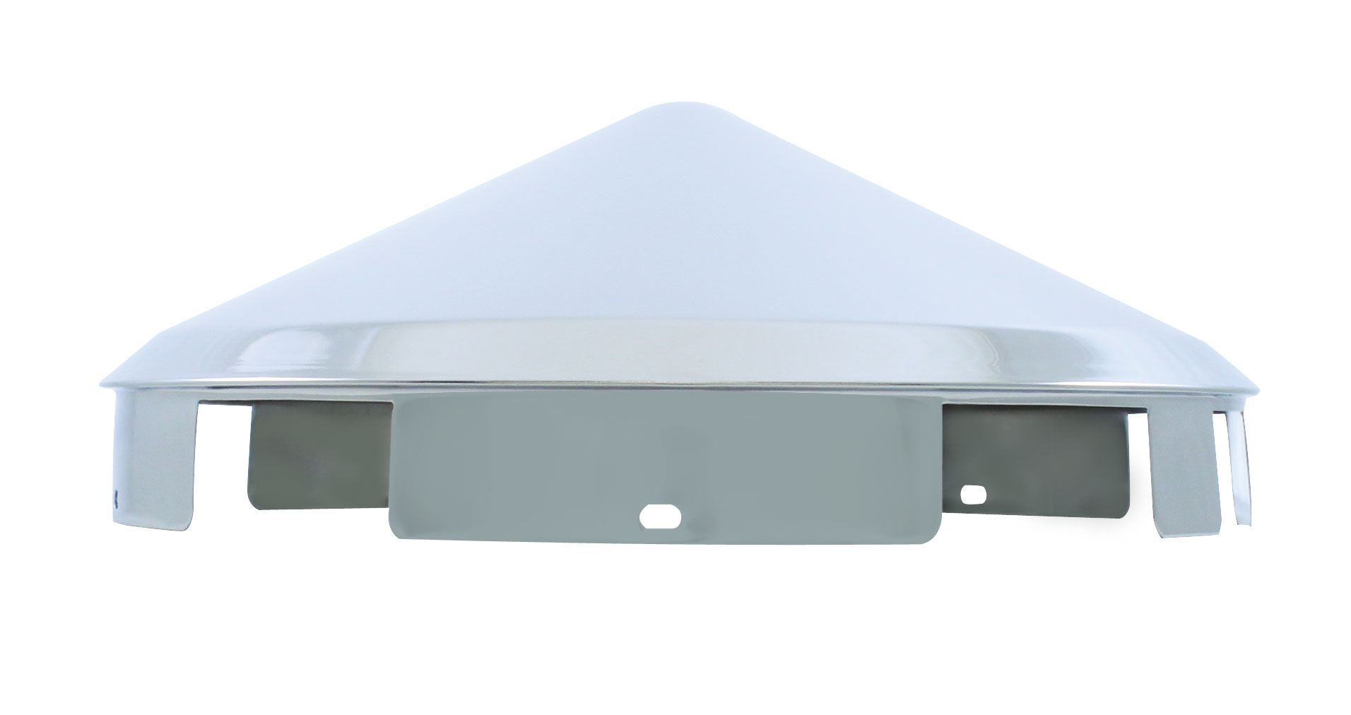 Stainless Steel 1" Lip Pointed 6 Uneven Notch Front Pointed Cap