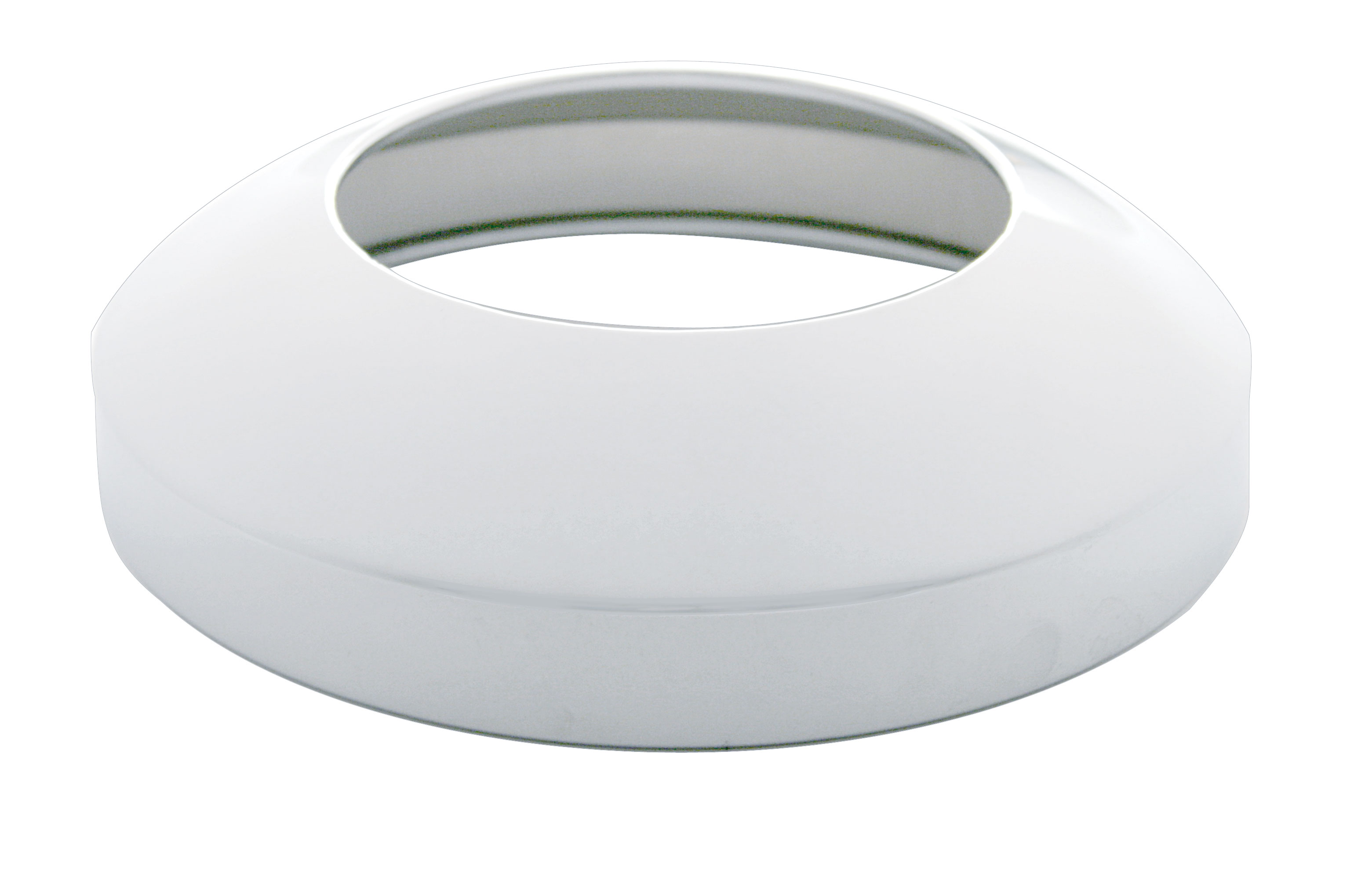 Stainless Steel 8" Rear Hubdometer Hub Cap