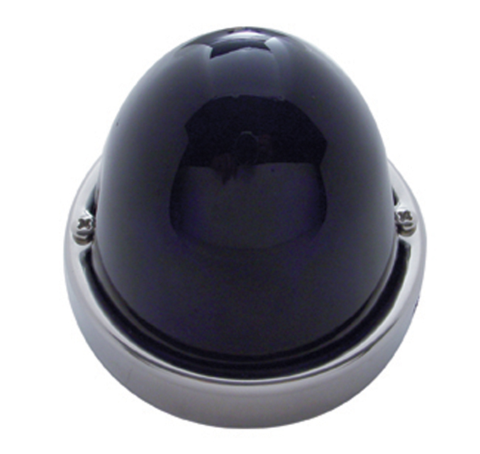 Large Glass Marker Light W/ 1157 Bulb - Purple