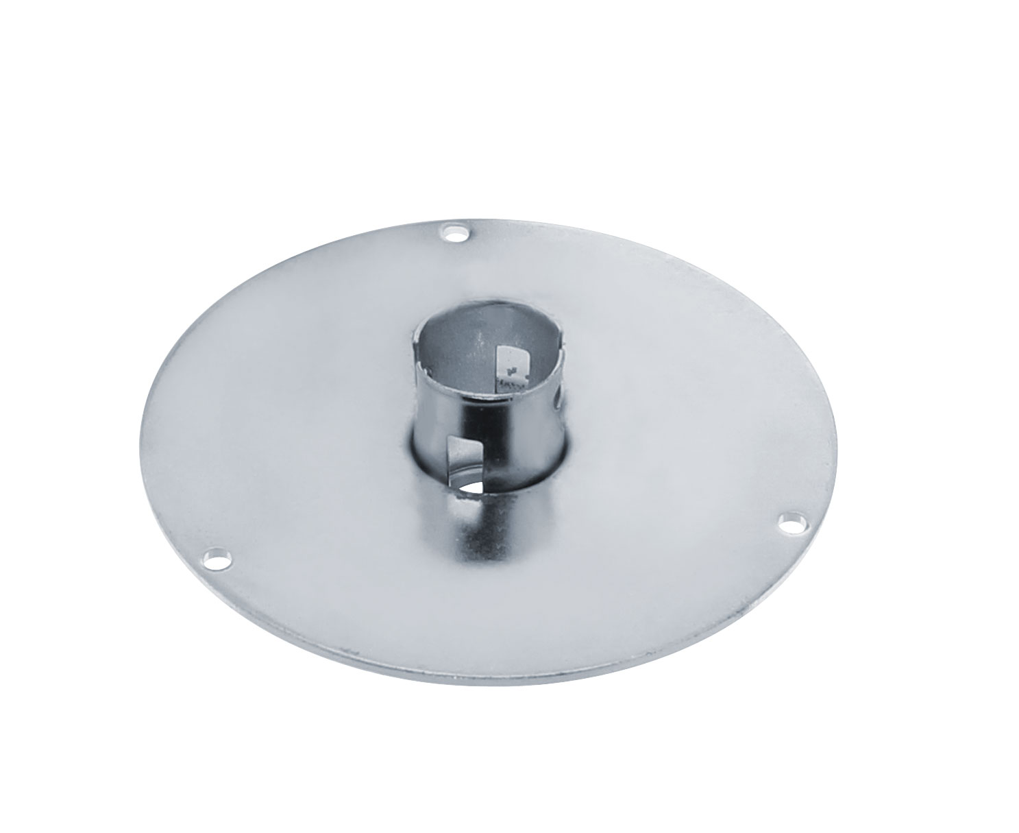 Medium Glass Light Kit Base Plate W/ Socket - 3 Ho