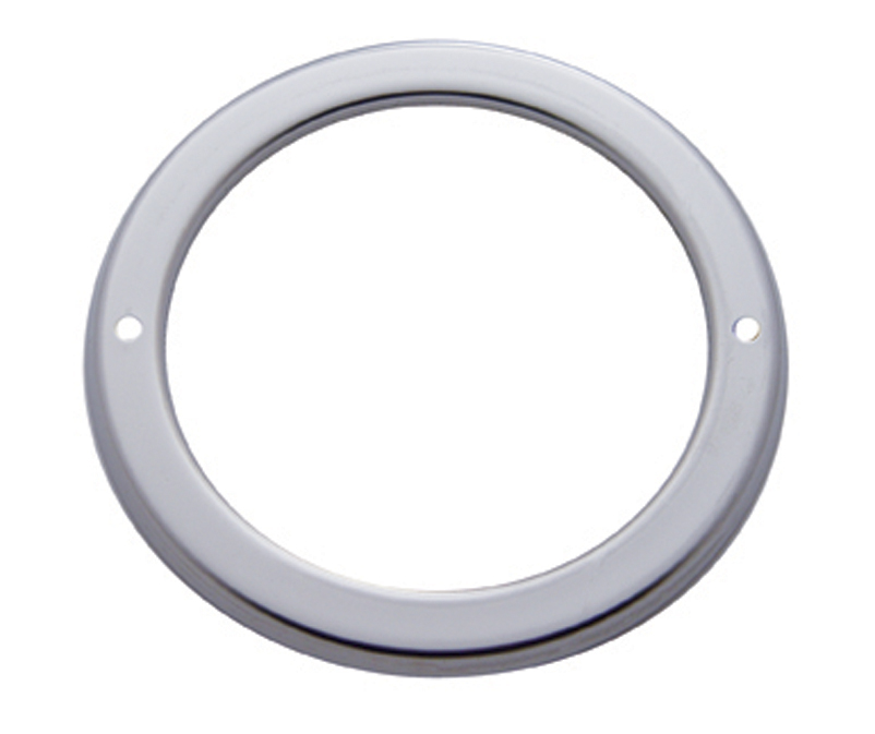 Stainless Steel 2 1/2" Bezel - Narrow Grommet