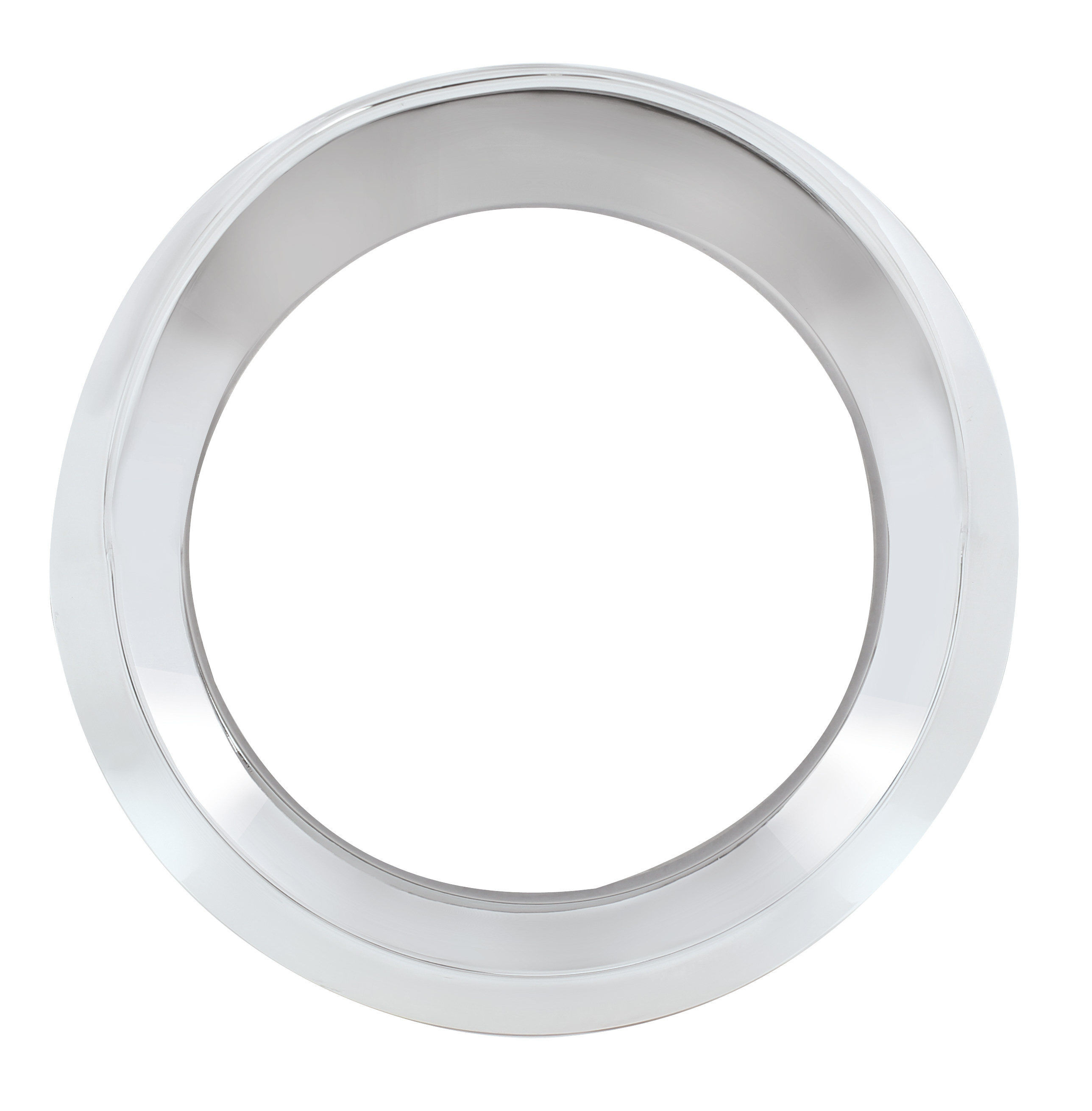 Chrome Plastic Speed/Tachometer Cover W/ Visor - Kenworth