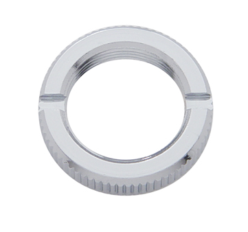 Chrome Air Window/ Door Lock Nut - Peterbilt