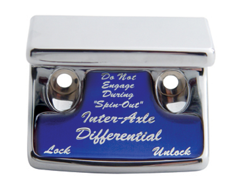 Chrome Plastic Freightliner Switch Guard W/ Glossy