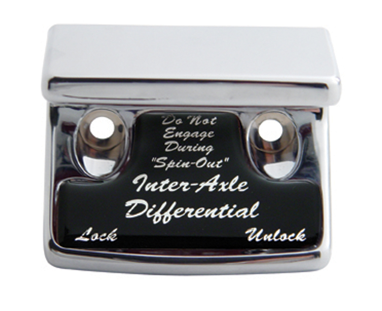 Chrome Plastic Freightliner Switch Guard W/ Glossy