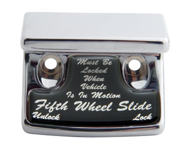 Chrome Plastic Freightliner Switch Guard W/ Glossy