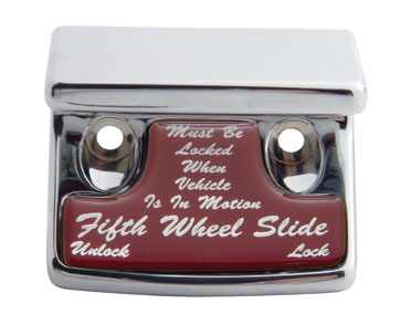 Chrome Plastic Freightliner Switch Guard W/ Glossy