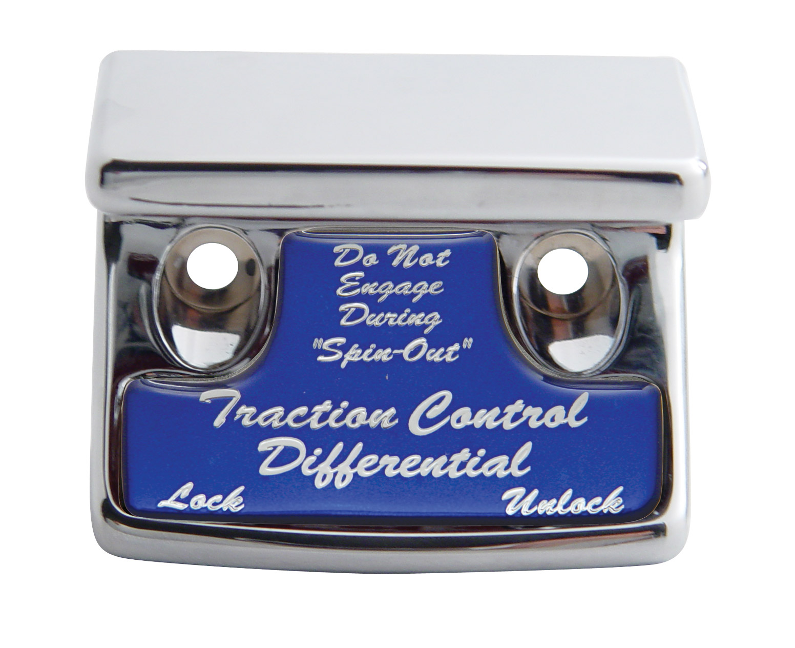 Chrome Plastic Freightliner Switch Guard W/ Glossy