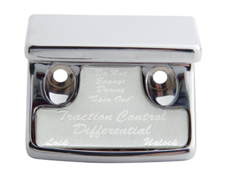 Chrome Plastic Freightliner Switch Guard W/ Glossy