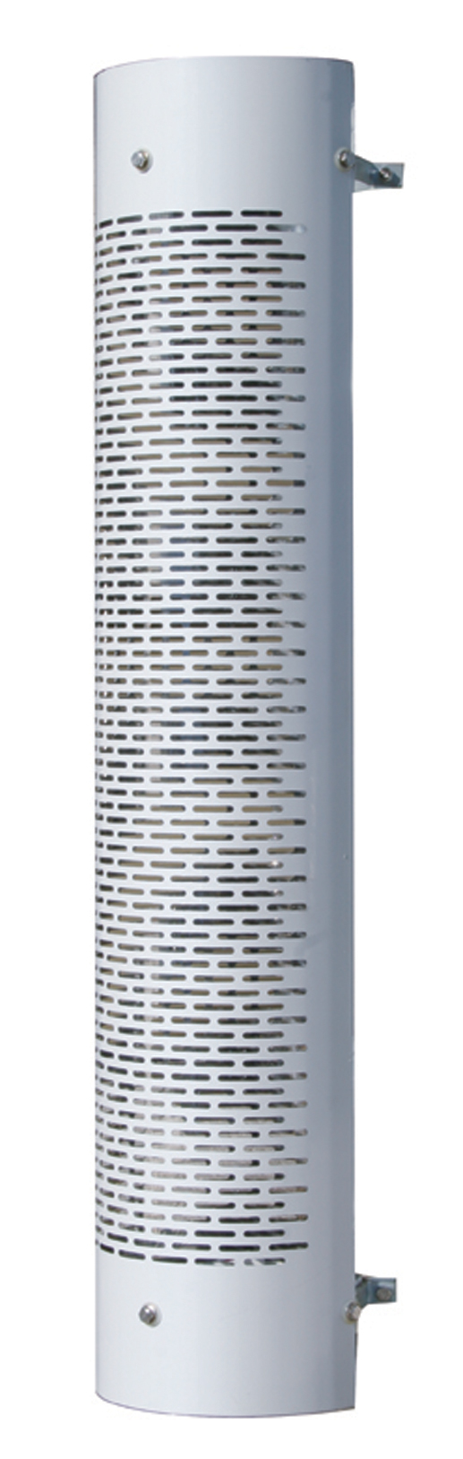 270 Stainless Steel 48" Horizontal Slot Exhaust Shield - 9" Dia. Muffler