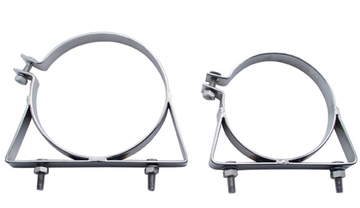 Stainless Steel Kenworth Frame Mount 7" Exhaust Clamp