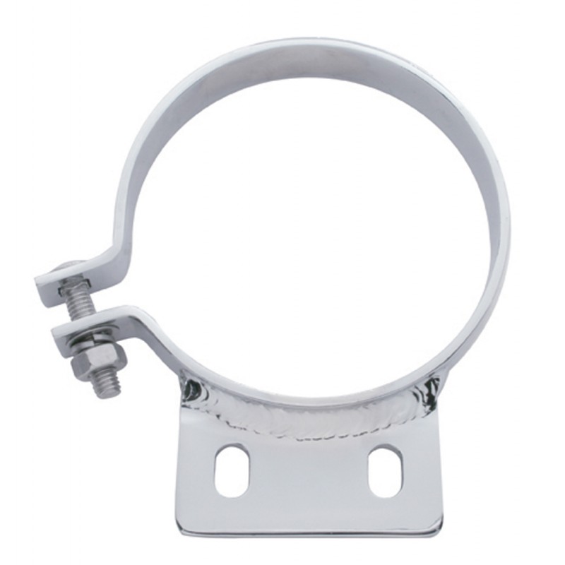 Stainless Steel Peterbilt 6" Exhaust Stack Mounting Clamp