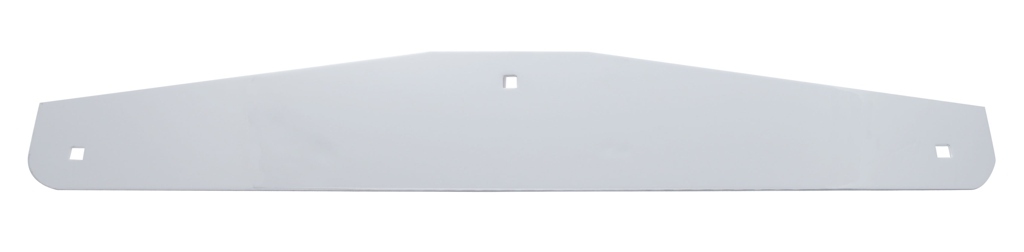 Stainless Steel 4"L X 24"W Standard Bottom Mud Flap Plate - Bolt Thru