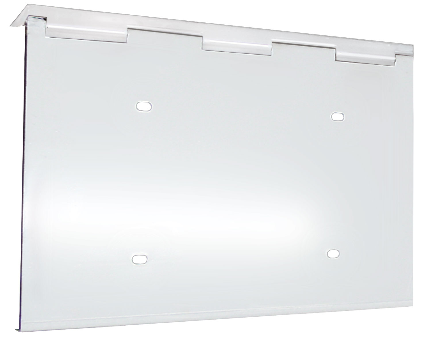 Stainless Steel 1 License Plate Holder W/ Hinge