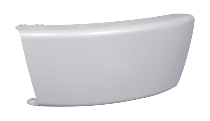 Freightliner M2 (106) Painted Bumper End - Driver