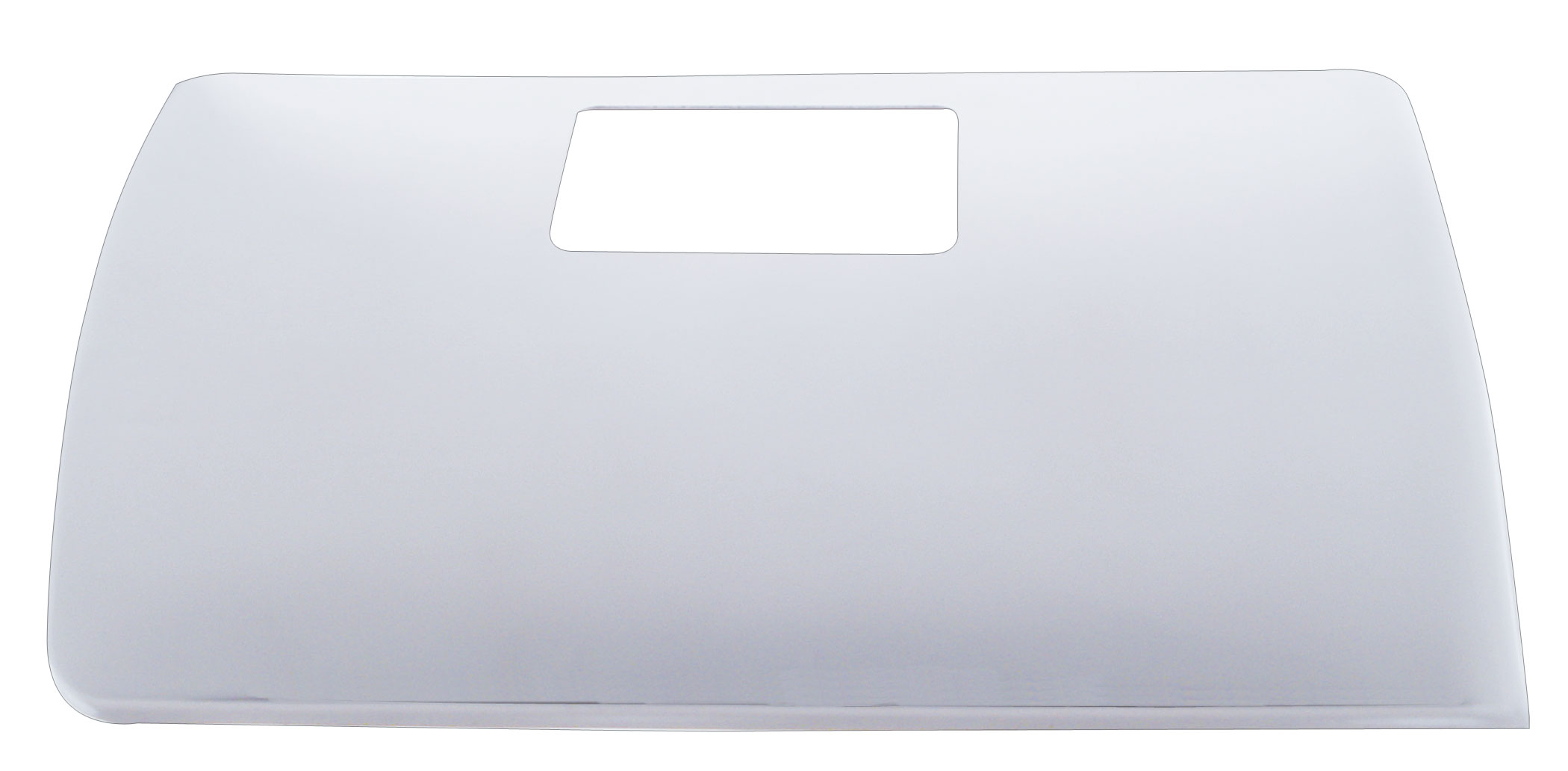 (Skpk) Stainless Steel Full Glove Box Cover - 2006+ Peterbilt