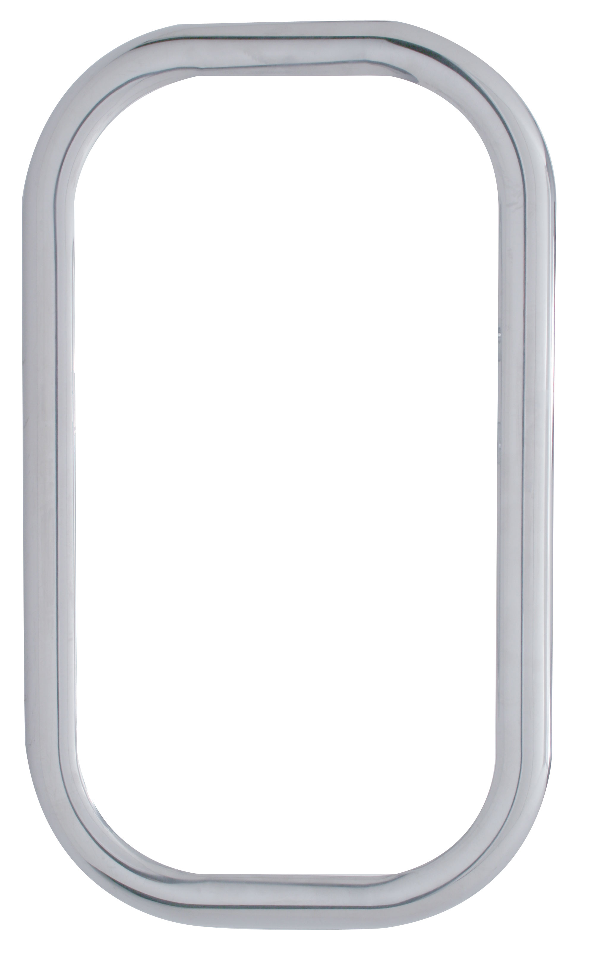 Stainless Steel Freightliner Curved View Window Tr
