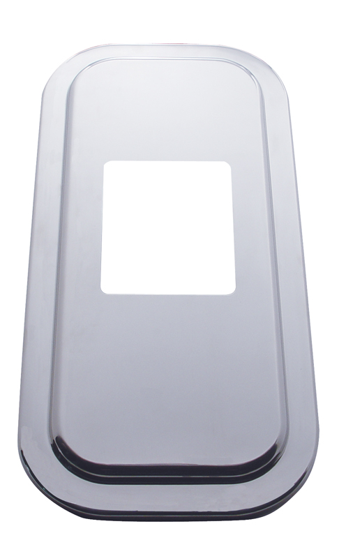 (Skpk) Stainless Steel Peterbilt Shift Plate Cover - 2005+ Peterbilt