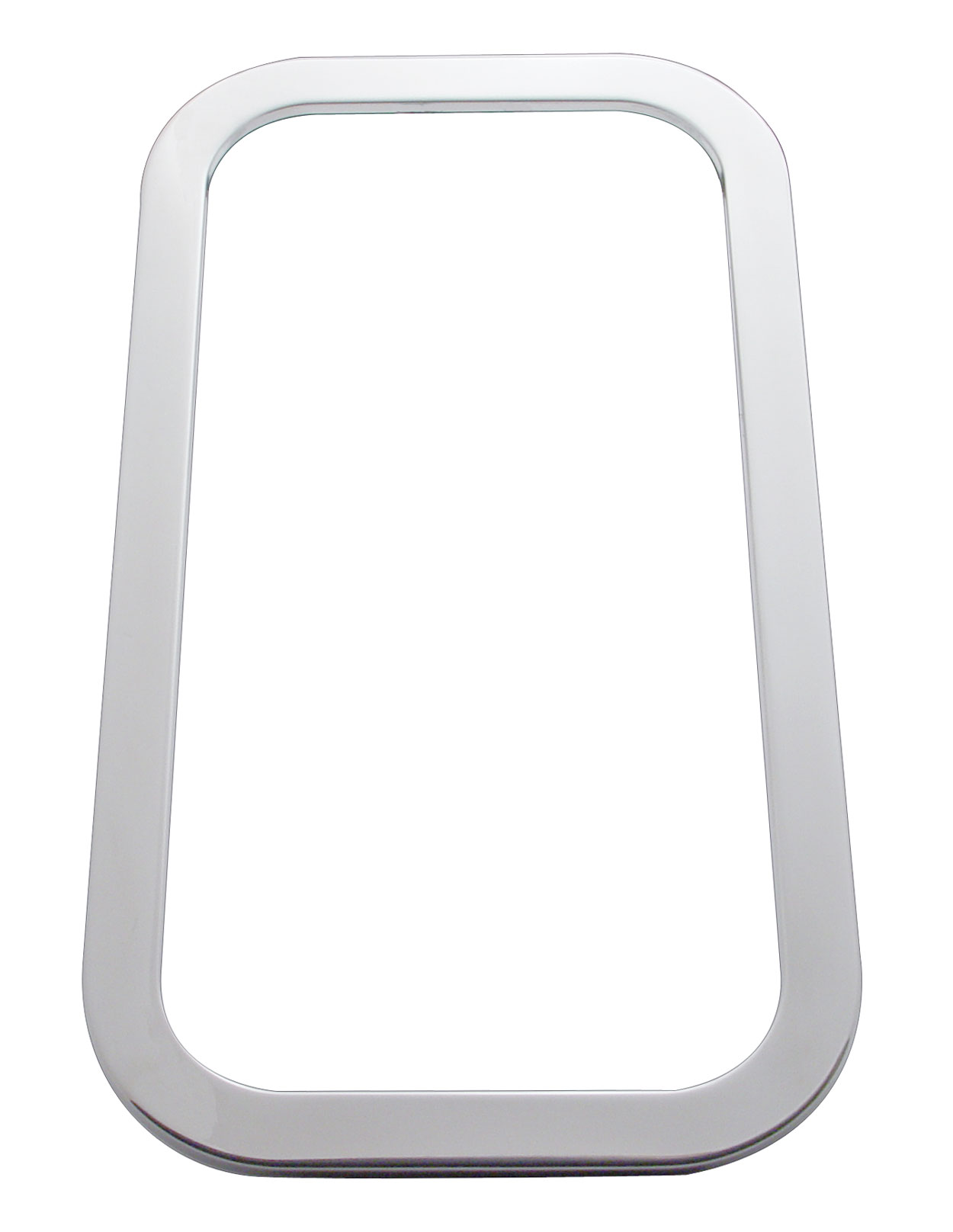 (Skpk) Stainless Steel 2005+ Peterbilt Exterior View Window Trim W/ Sealant Adhesive