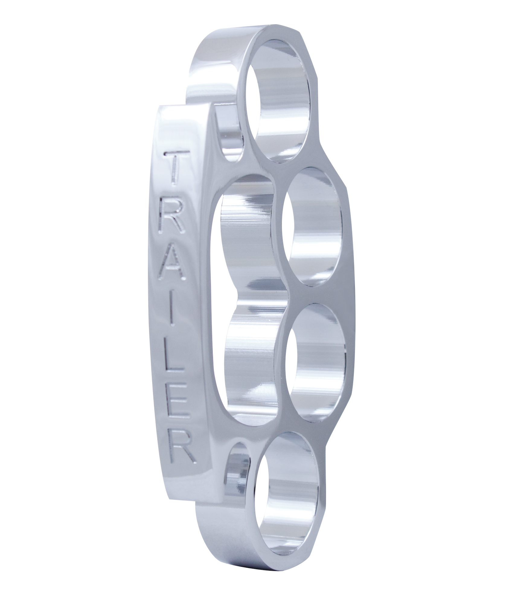 Chrome Aluminum "Brass Knuckle" Air Valve Knob - Trailer