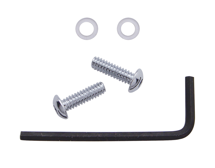 Chrome Stainless Steel Peterbilt Oem Dash Screw W/ Allen Wrench - 3/4" Thread