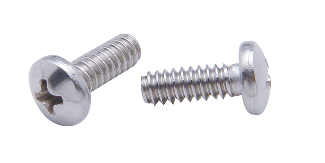 Chrome Stainless Steel Peterbilt Oem Dash Screw - 1/2" Thread