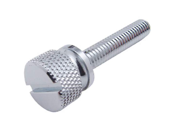 Chrome Kenworth Dash Long Screws - Plain