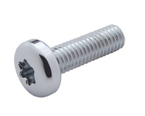 (12/Card) Chrome Kenworth Oem Dash Short Screw