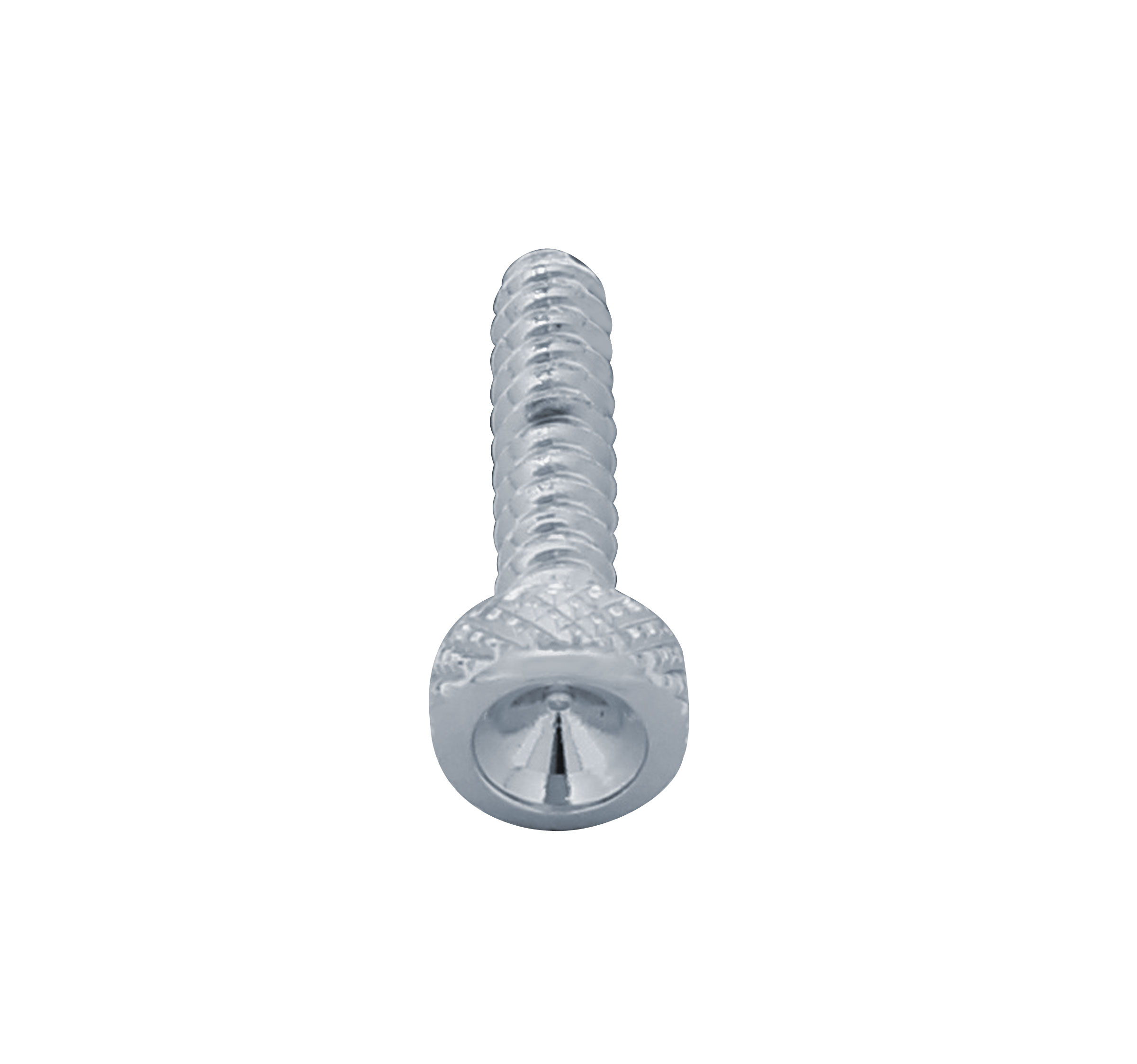 Chrome Freightliner Short Dash Screw - Indented