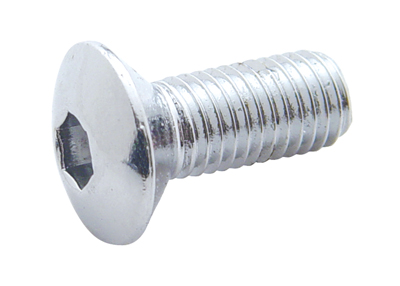 (2/Card) Chrome Window Crank Screw