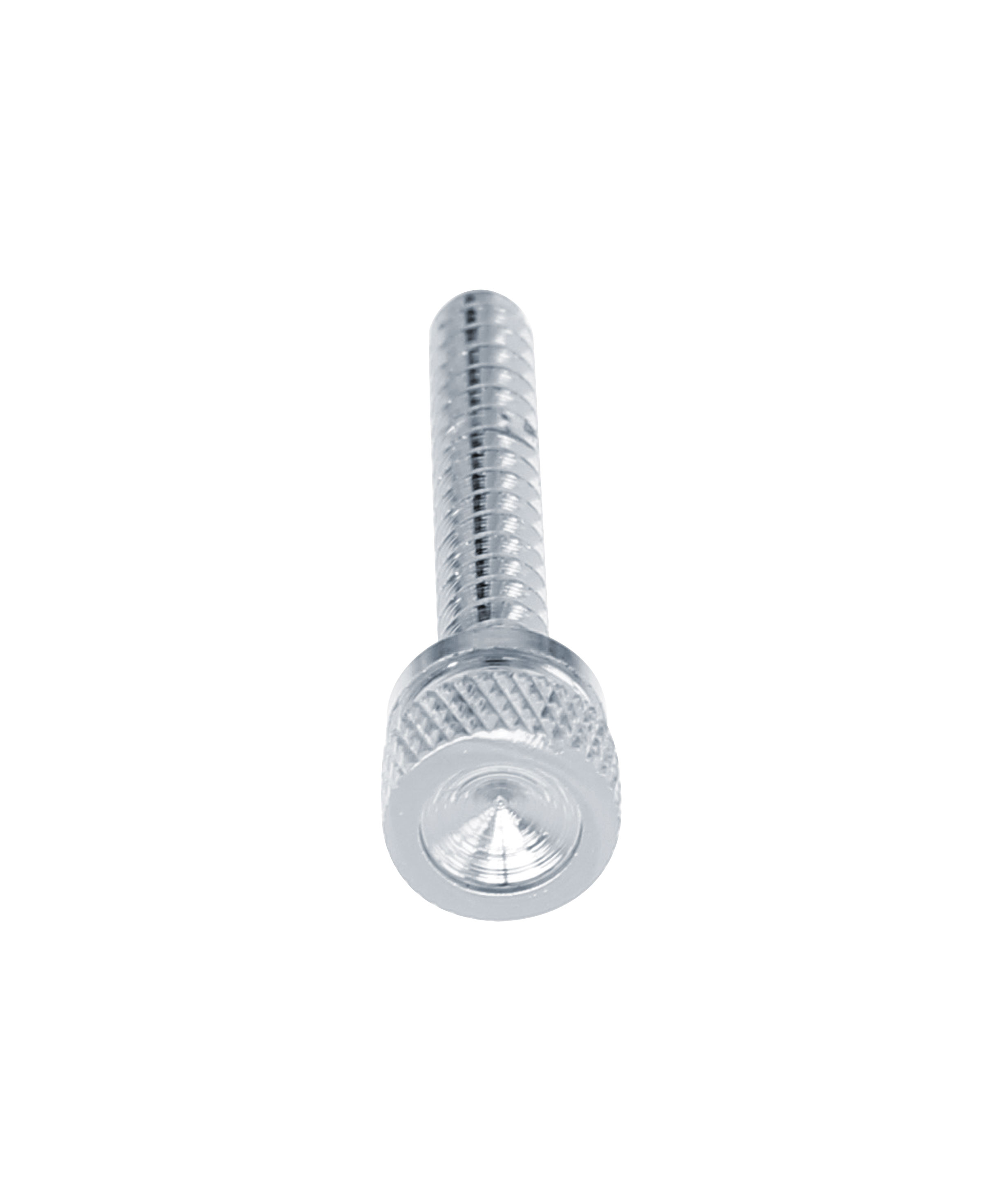 Chrome Freightliner Long Dash Screw - Indented