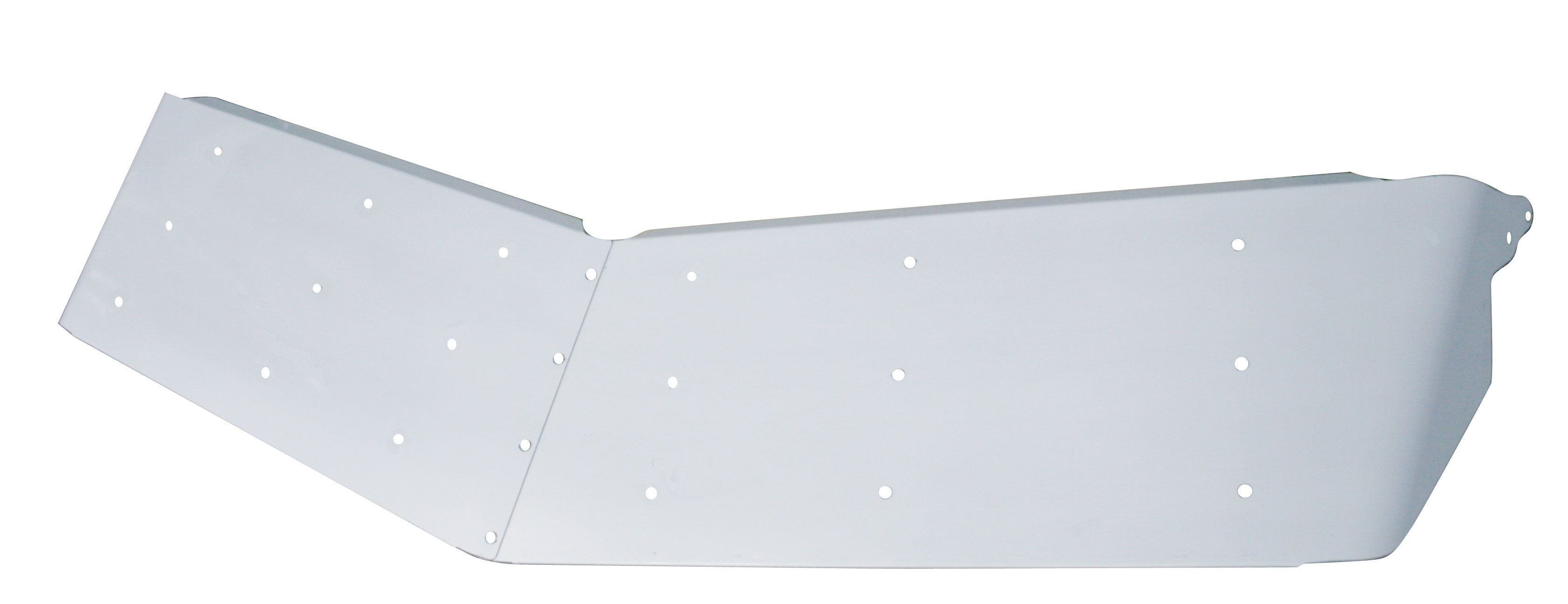 Stainless Steel 2002+ Peterbilt 14" Ultra Cab Drop Sunvisor