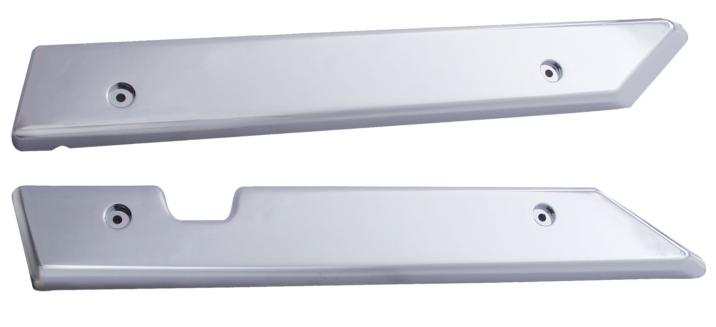 (2/Card) Chrome Plastic Freightliner Side Window P
